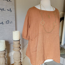 Load image into Gallery viewer, Cheri Pocket Tunic Sienna
