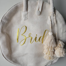 Load image into Gallery viewer, Bride Circle Tote
