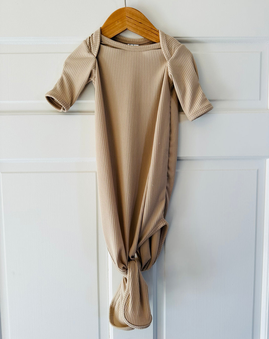 Paty: Sand Rib Knit Gown