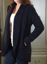 Load image into Gallery viewer, Barefoot Dreams Cable Shawl Cardigan
