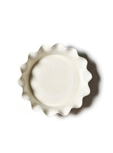 Load image into Gallery viewer, Signature White Ruffle Pie Dish
